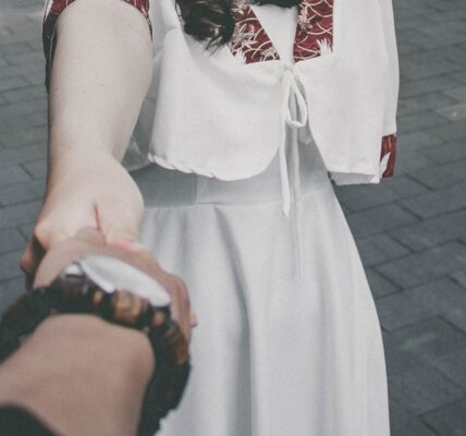 Photo cornflower dress