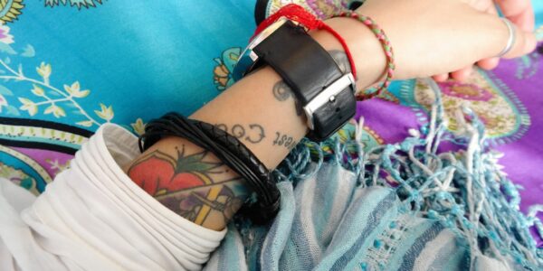 Photo wrist bandana
